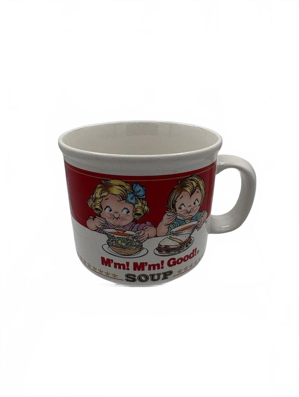 Vintage Campbell's Soup Mug Coffee Cup Mm! Mm! Good! by Westwood 1989